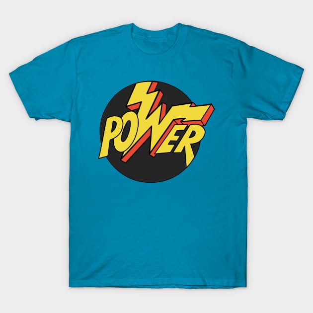 Power Records logo T-Shirt by AlanSchell76